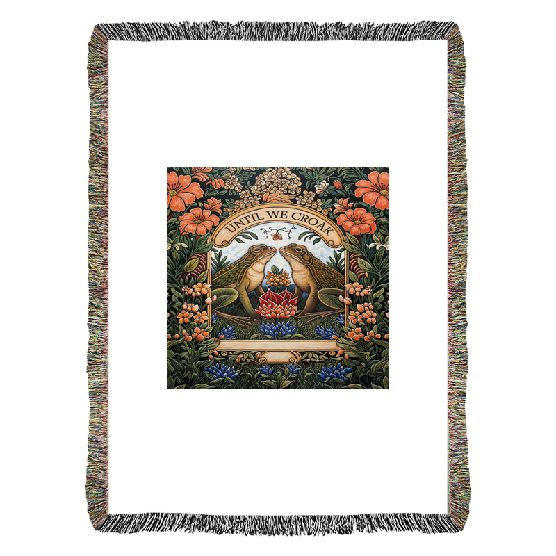 Til We Croak - Heirloom Blanket